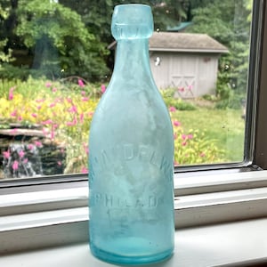 1800’s Soda Bottle, W. M. Andrews, Philadelphia, no chips or cracks