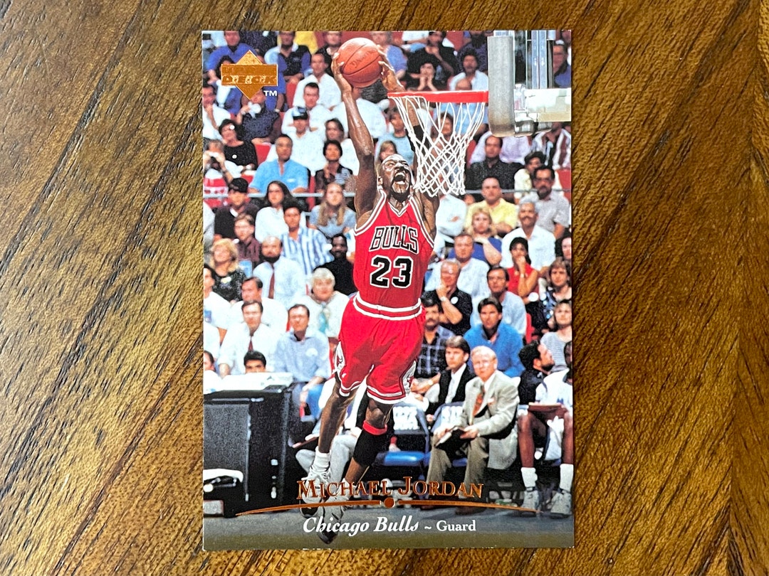 upper deck michael jordan card 23