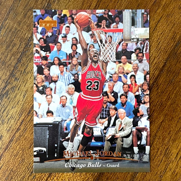 michael jordan upper deck metal cards