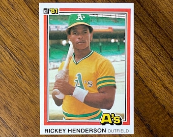 1992 Donruss Rickey Henderson Gem Mint PSA 10 Rare Gem Example - Encased Authenticated Graded! HOF - Etsy 1992 Donruss Rickey Henderson Gem Mint PSA 10 Rare Gem Example - Encased Authenticated Graded! HOF - Etsy