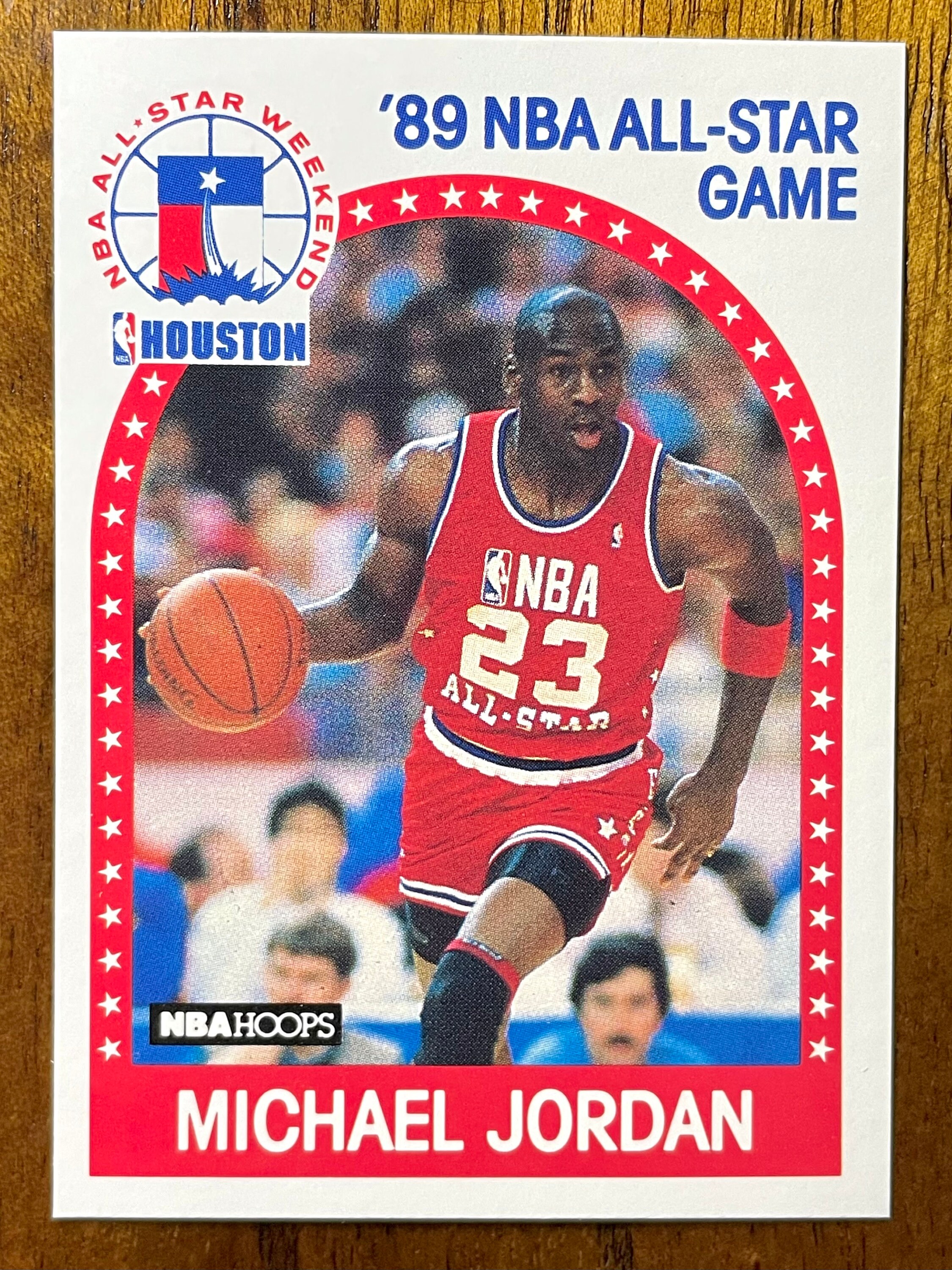 MICHAEL JORDAN Chicago Bulls RARE 1990 NBA Hoops COLLECT-A-BOOKS Basketball  Card