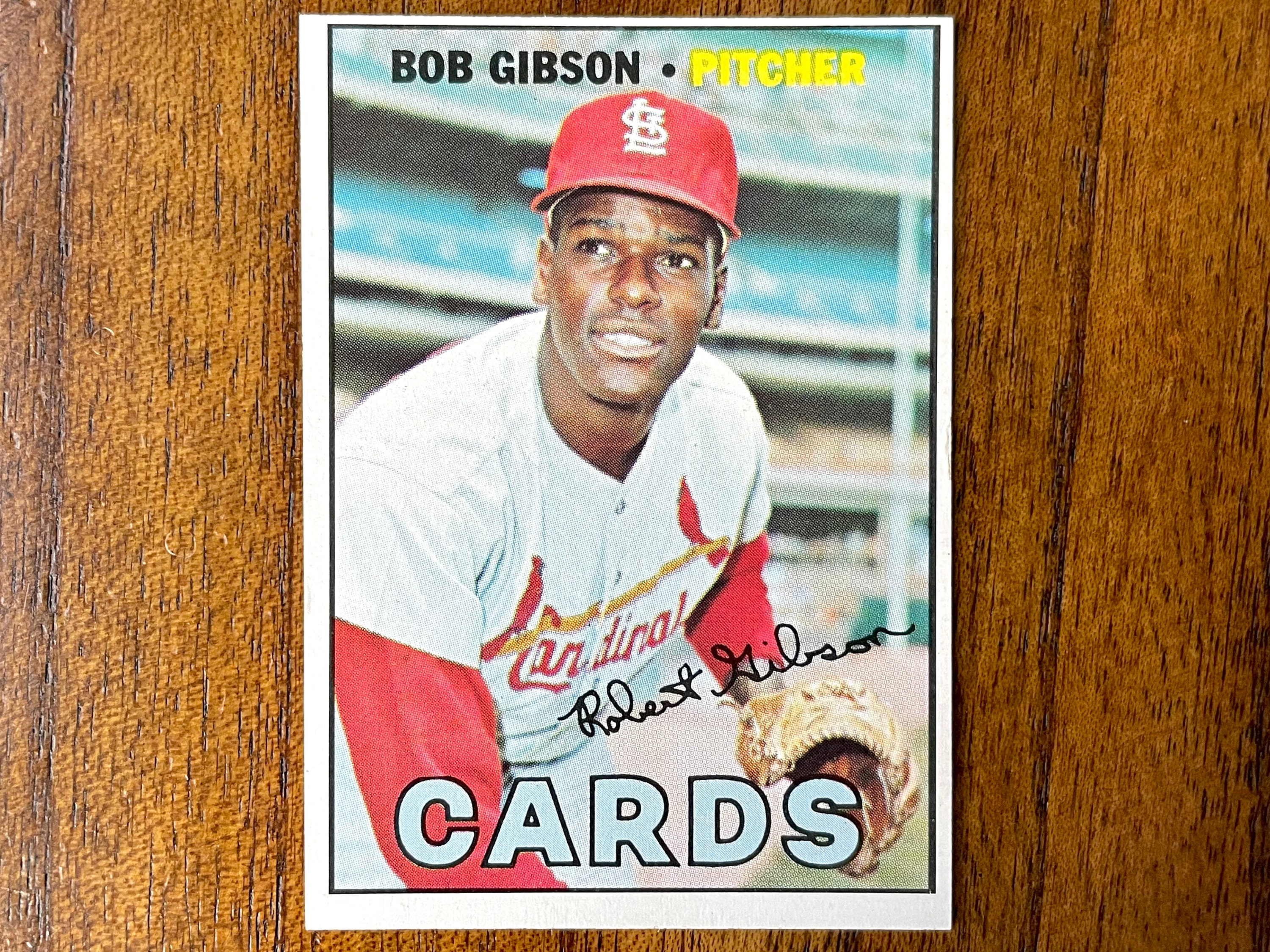 #73 Bob Gibson HOF - 1960 Topps Baseball Cards (Star) Graded VG
