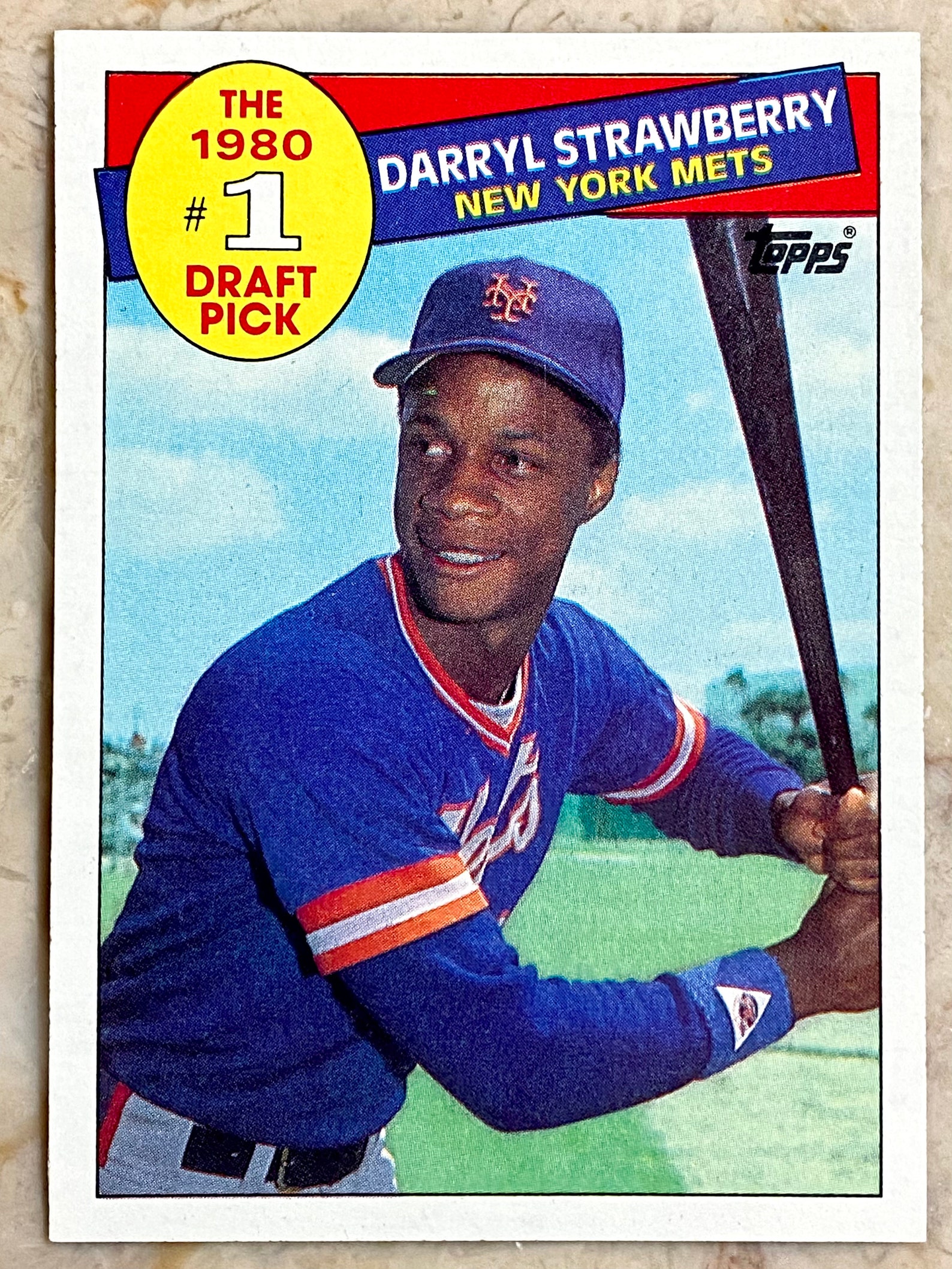 1985 Darryl Strawberry Topps Baseball Cards Crisp No Creases Etsy