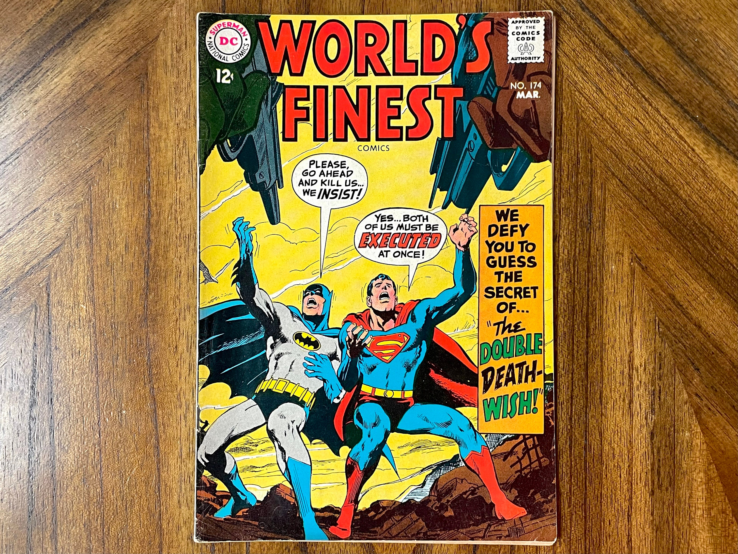 1968 World's Finest Issue #174, Secret of the Double Death Wish