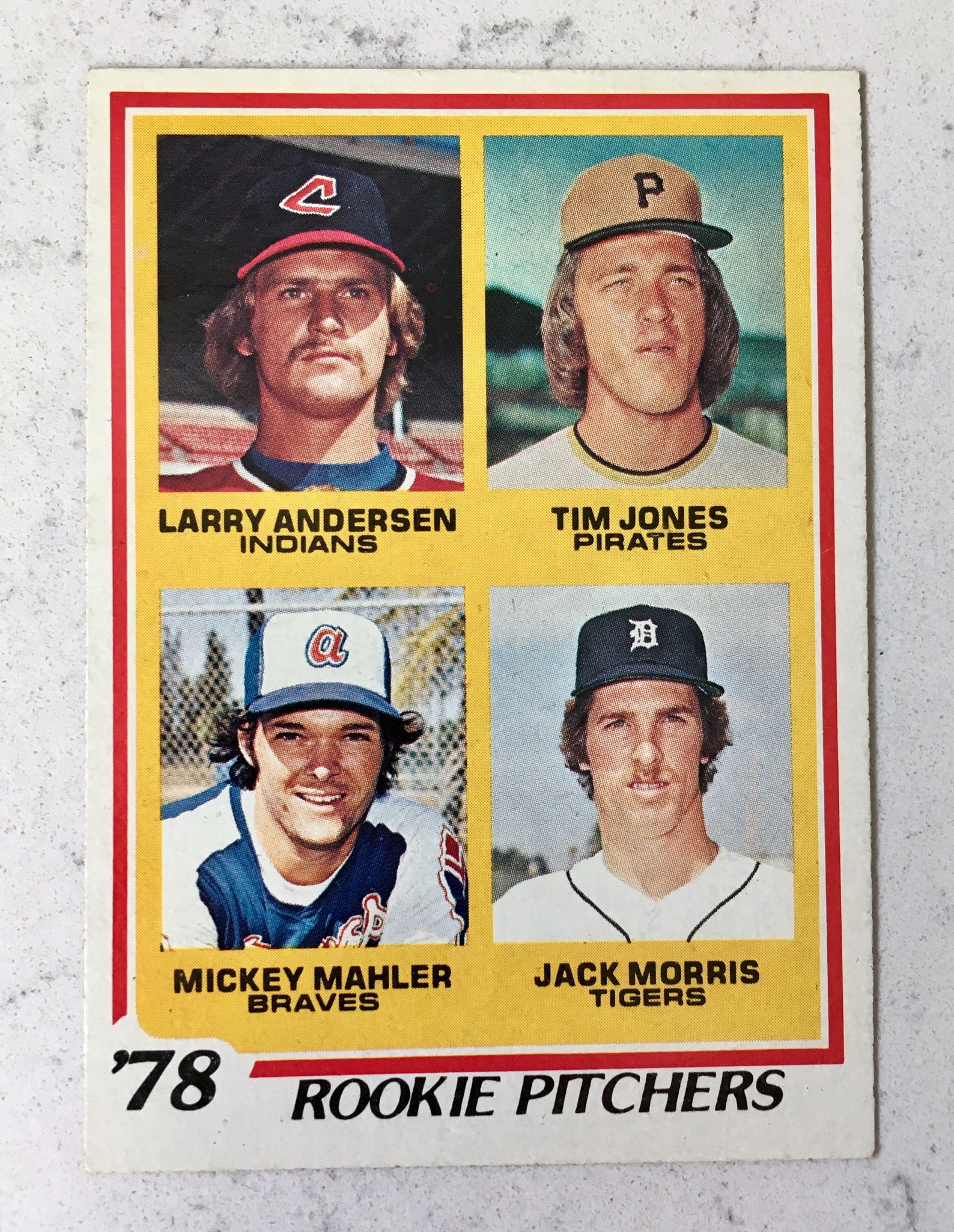1978 Jack Morris Rookie Card Near Mint Condition Detroit Etsy