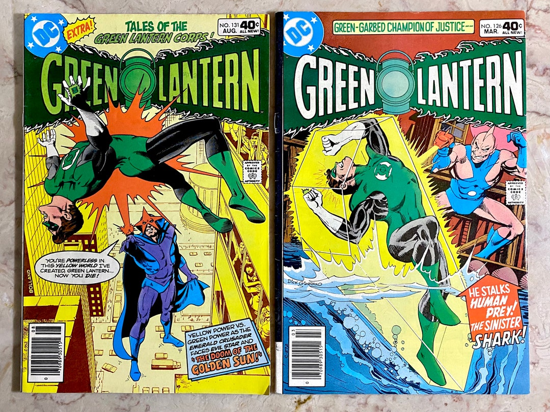 Green Lantern Comic Face