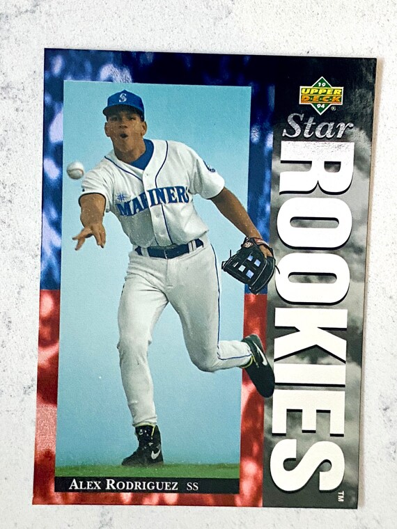 1994 Alex Rodriguez RC Upper Deck, Sharp Corners No Creases - Etsy