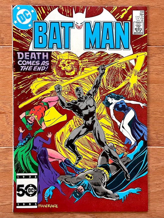 1986 Batman Comic Issue #391, Death Comes as the End, High