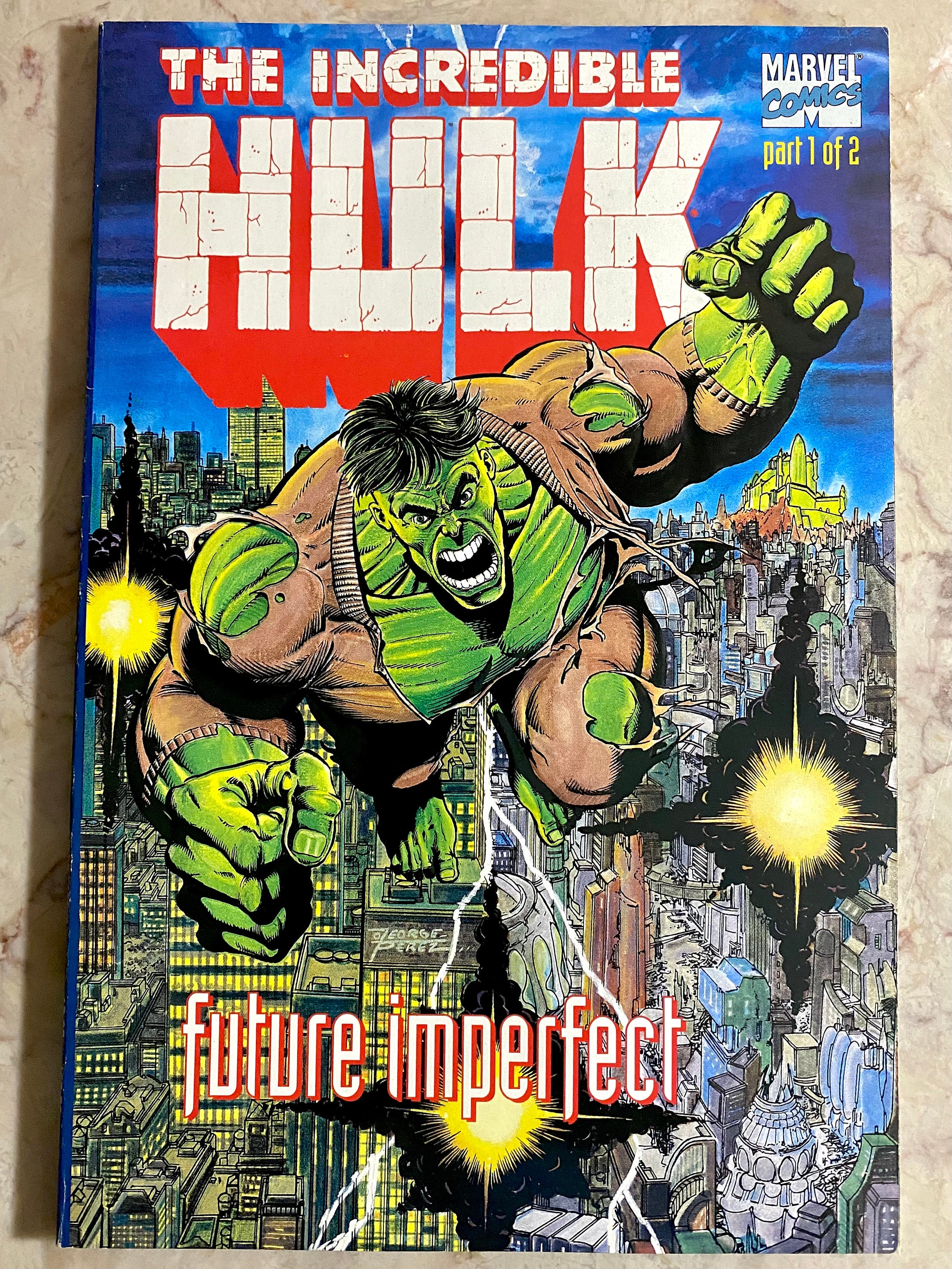 1993 Marvel Comics Hulk Future Imperfect Issue 1 Graphic Novel in