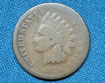 1879 Indian Head Penny in AG-G condition
