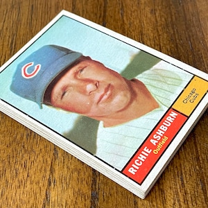 1961 Topps baseball card lot (10), Richie Ashburn, Roy Face, no creases