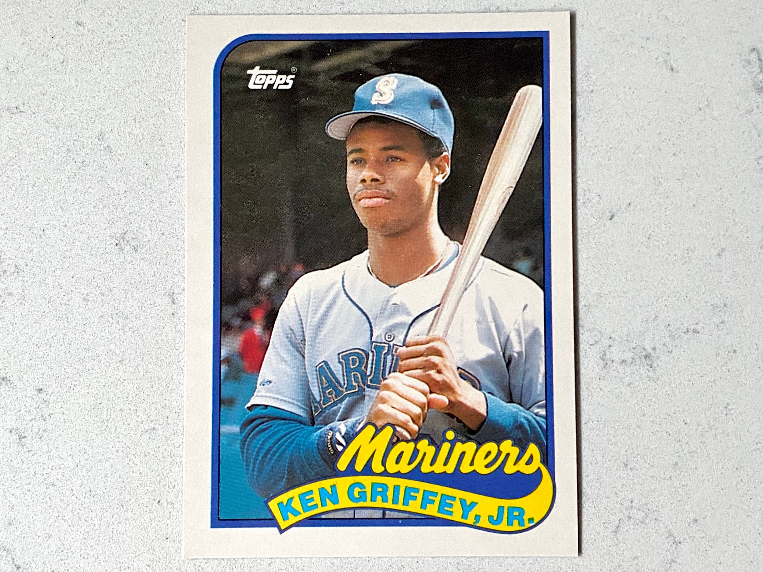 1989 Ken Griffey Jr. RC Topps Traded Baseball card 41T no