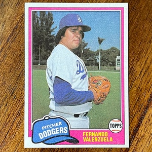 1981 Fernando Valenzuela Topps Traded RC 850