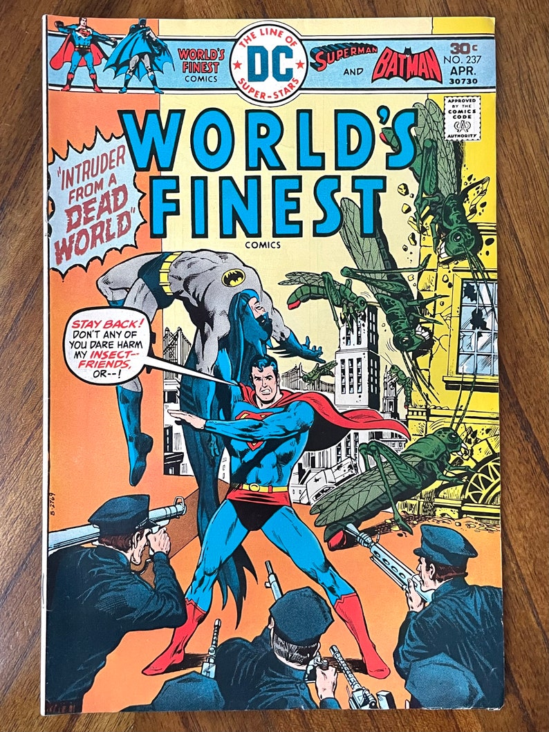 Superman Insect 1976 World’s Finest Issue #237, Superman, Batman, Bronze Age - Etsy
