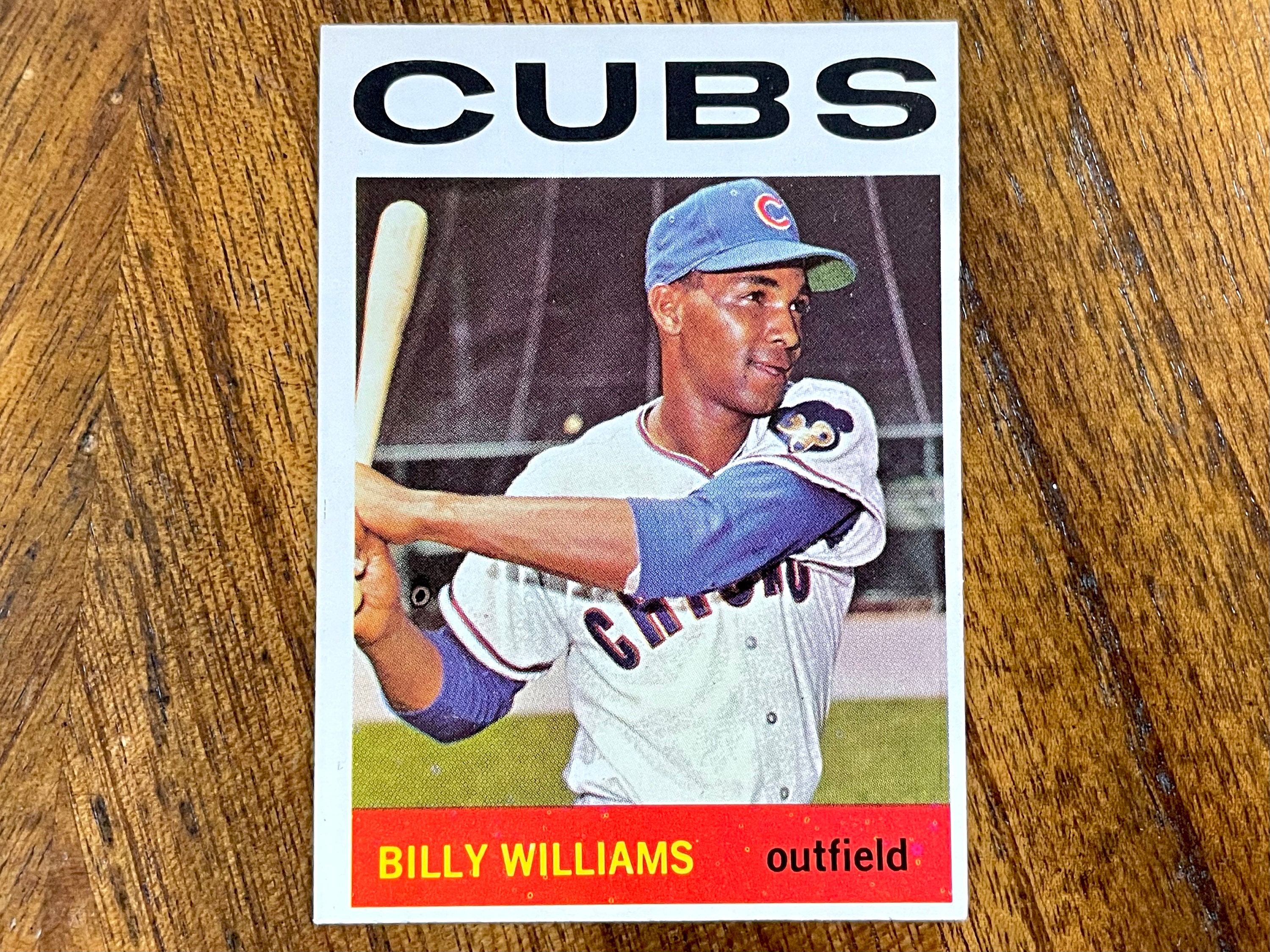 1964 Topps Billy Williams (HOF) Baseball Card #175, Sharp Corners 