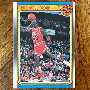 1988 Michael Jordan Fleer All Star Card #120, Sharp Corners
