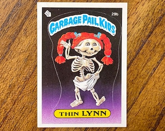 1985 Wacky Jackie Garbage Pail Kids Series 1 Card #17a, Sharp