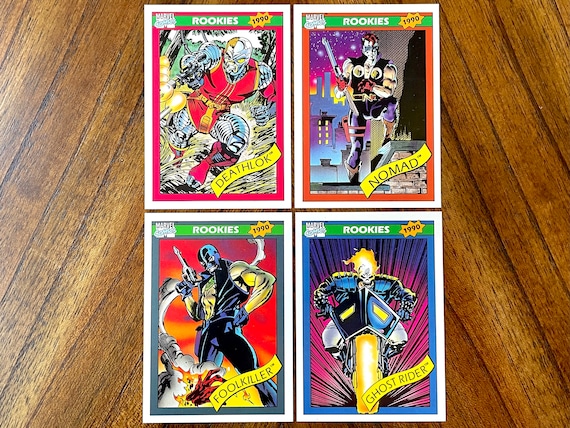 カートマーカス Markus カタログ　アートブック　1980-90希少 1990 Deathlok, Ghost Rider, Nomad & Foolkiller Rc's, Marvel Impel