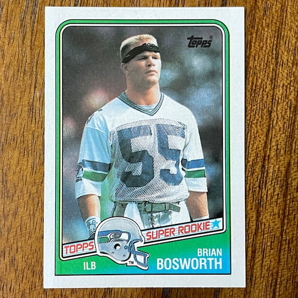 Brian Bosworth Etsy