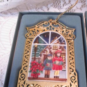 Lenox Ornament, Christmas Ornament, Lenox Christmas, Caroler Ornaments, Lenox Carolers, Vintage Lenox, Porcelain Ornament