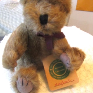 Boyds Bears, Walpole, Teddy Bear, Stuffed Bear, Vintage Bears, Boyds Plushies, Toy Bear, Stuffed Animals, Stocking Stuffer, Vintage Boyds