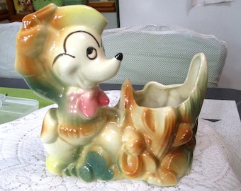 Mickey Mouse Planter, Disney Planter, Cowboy Mickey, Vintage Disney, Disney Figurines, Vintage Planters, Disney Productions, Vintage Mickey