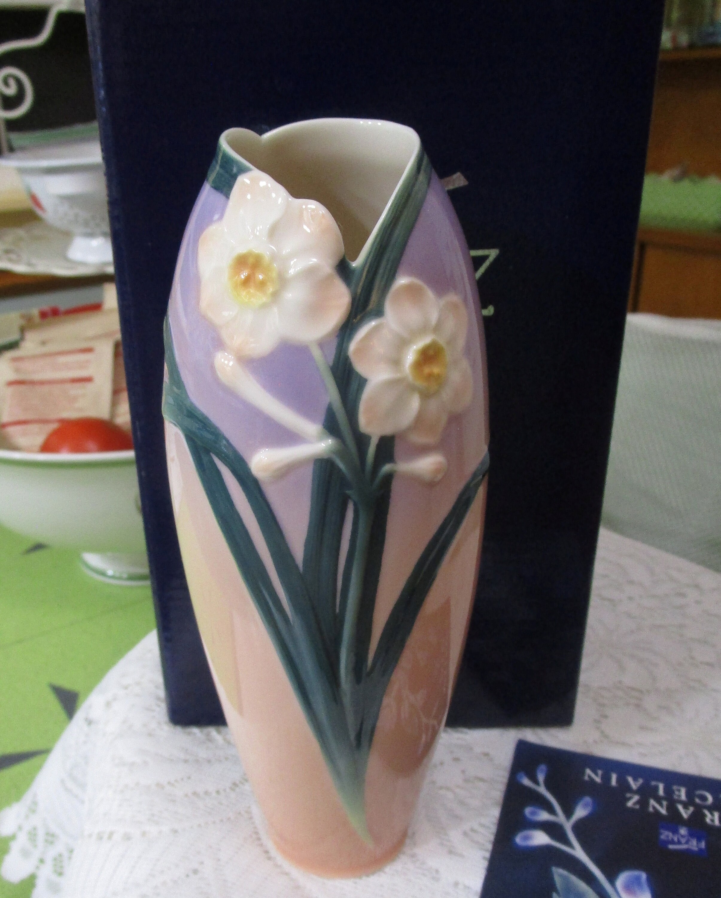 Franz Porcelain Dragonfly Sugar Jar FZ00119 | eBay