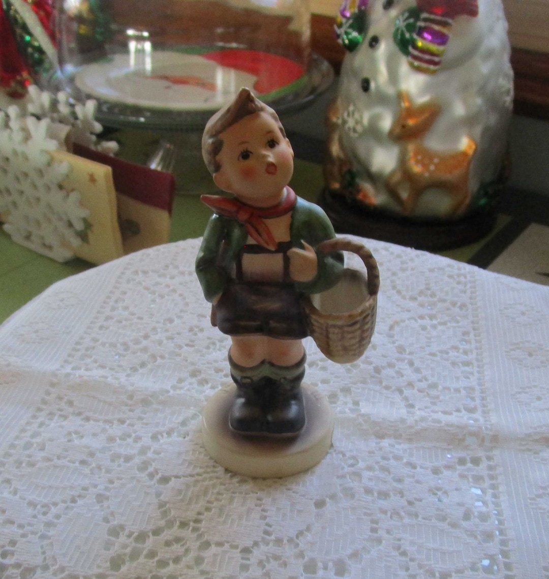 Hummel Figurine, Village Boy, Vintage Figurines, , Vintage Hummels, Hummel, Goebel Figurine