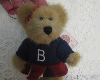 Cheerleader Bear, Boyds Bear, Teddy Bear, Vintage Bears, Cheerleader Gift, Stocking Stuffers, Bear Ornament, Boyds Ornament, Christmas