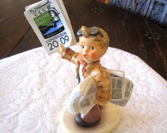 RARE, Hummel Figurine, Convention Hummel, Extra Extra, Goebel Figurines, First Issue, Vintage Hummels, Hummel, Goebel, Hummel Statues