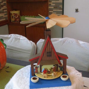 Erzgebirge, Carousel, Angel Band, Pyramid, Wooden Christmas, Wooden Figurines, Christmas Putz, Christmas Candles, German Christmas