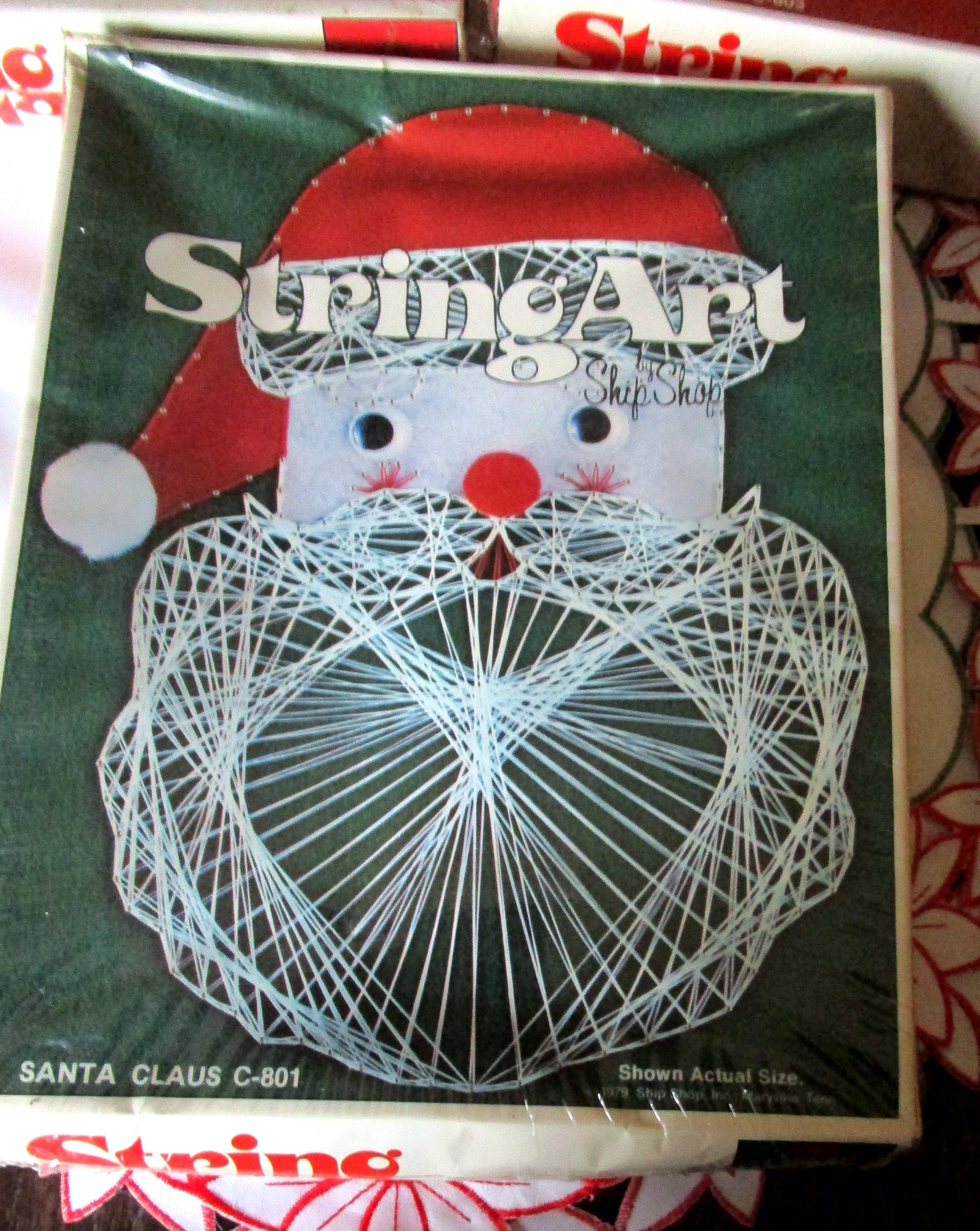 3 String Art Kits Vintage Crafts Christmas Crafts Etsy