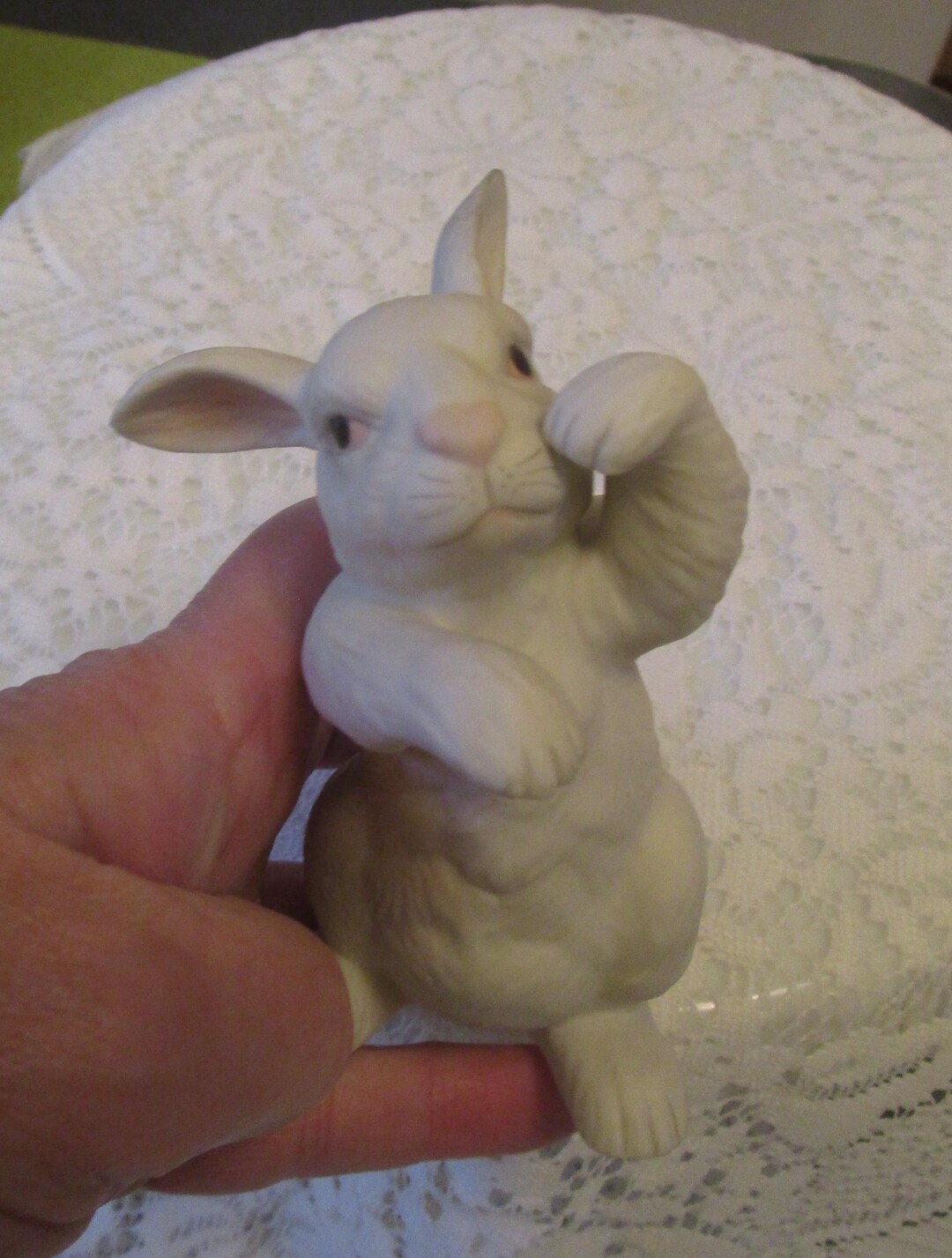 Boehm Bunny, Rabbit Figurine, White Rabbit, Boehm Figurines, Boehm ...