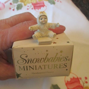 Pewter Snowbabies - Etsy