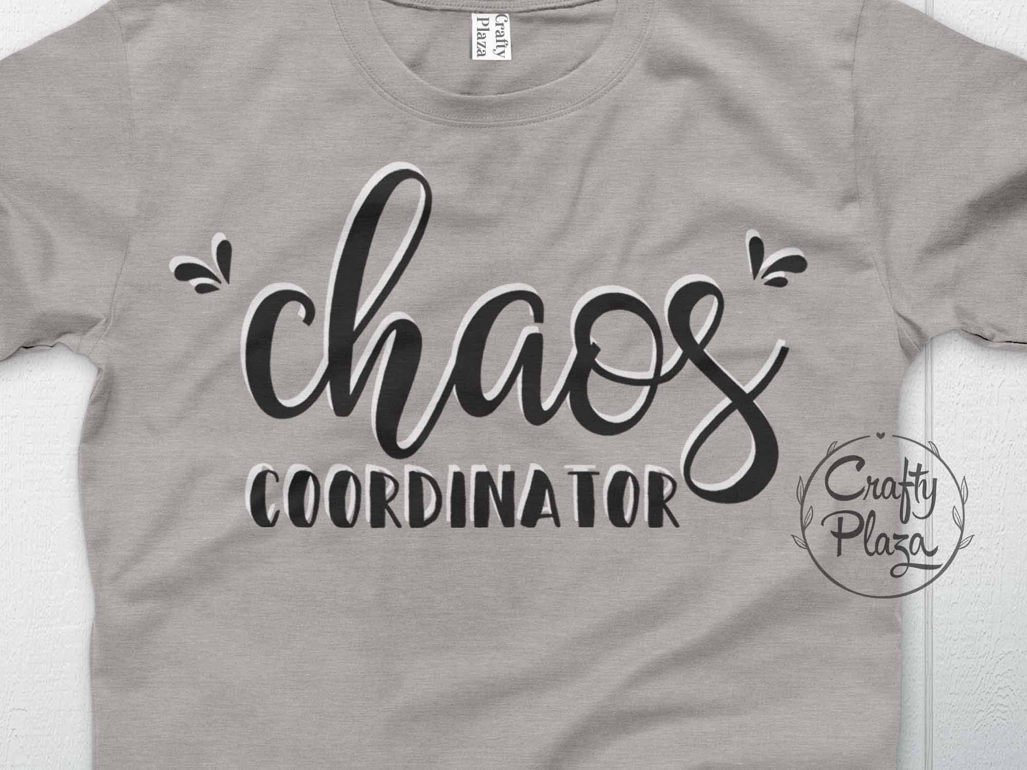 Download Chaos Coordinator Printable Svg Design Png Dxf Cut File For Etsy