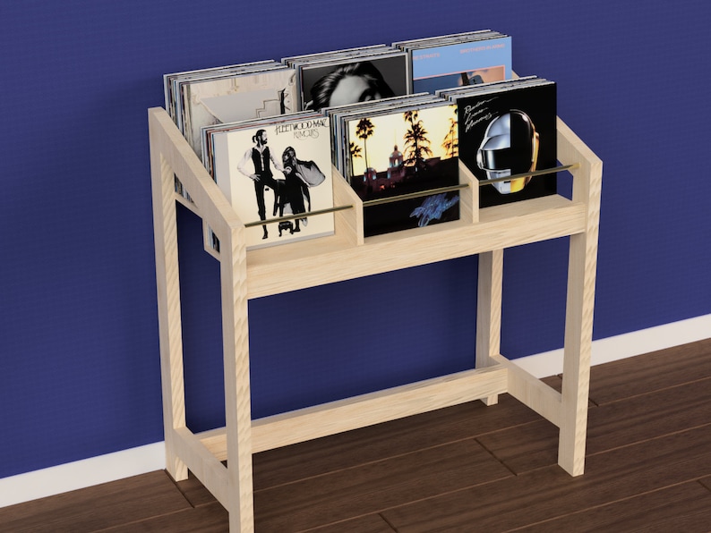 Vinyl recorddisplay unit - full body render/photo
