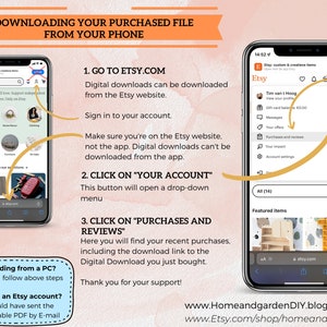 Instructions on how to download the PDF