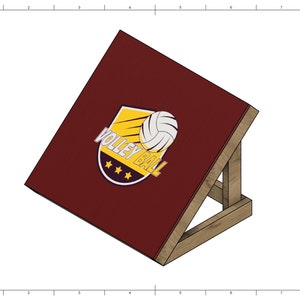 Volleyball Rebound Board - PDF woodworking plans digital download