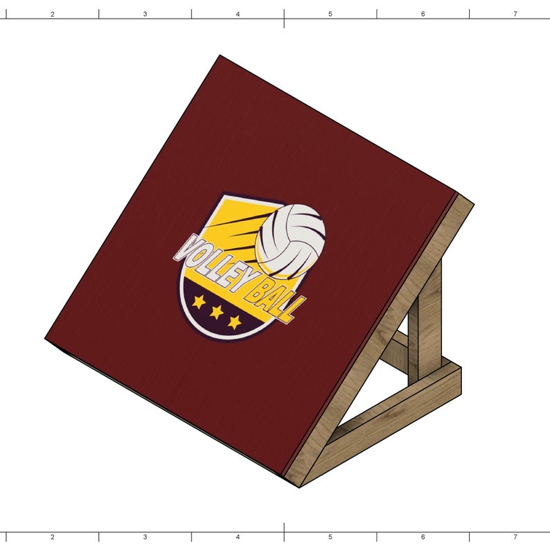 Volleyball Rebound Board Etsy