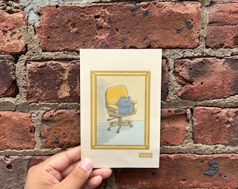 Their Chair Now Art Print or Sticker