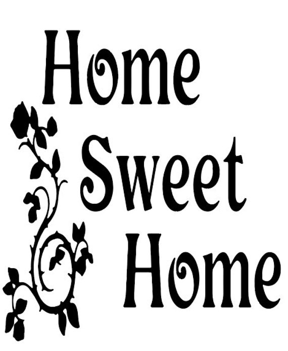 Download Free Svg File Instant Download Silhouette Home Sweet Home Etsy SVG Cut Files