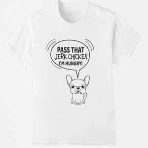 Pass That Jerk Chicken Funny Unisex T-Shirt | Caribbean Humor | West Indian | Jamaican | Humorous Shirts | West Indian