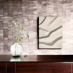 Modern Minimalistic 3D textured wall art / modern 3D textured wall decor