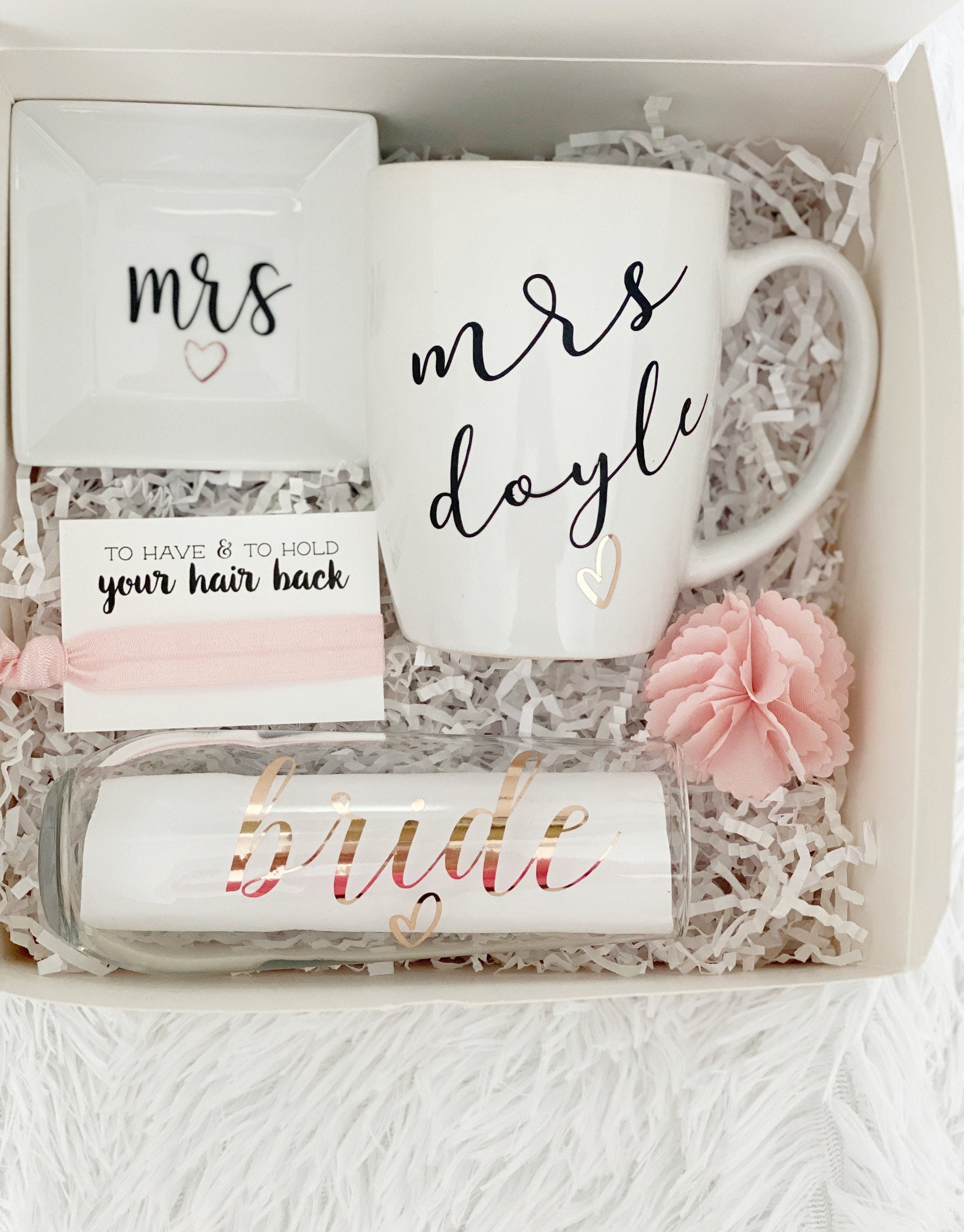 Bride gift box setengagement gift boxbride gift boxcustom Etsy