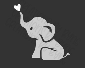 Download Baby Elephant Svg Etsy