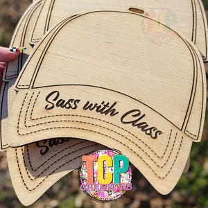 Espositore per cappelli in legno (personalizzato)