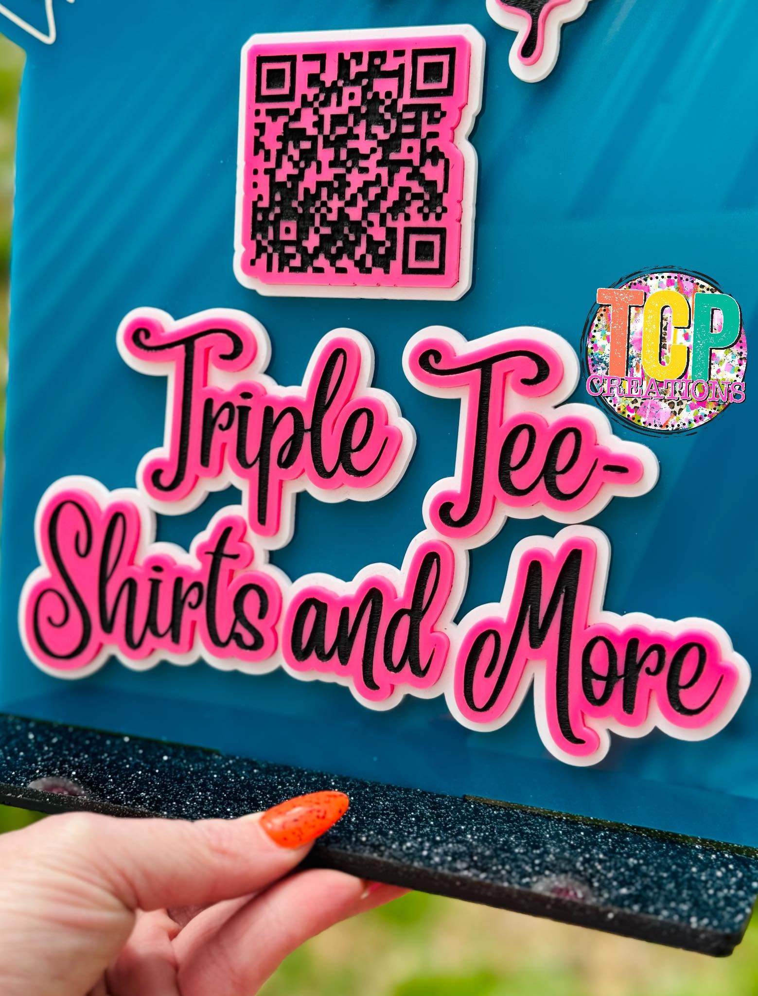 Fully Customizable Vendor Display Sign (large Size) - Etsy