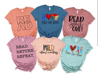 PERSONALISED GIRL BOOK WORM HERO FUNNY HUMOUR FULL COLOR SUBLIMATION T SHIRT