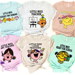 Little Miss Teacher T-Shirts and Sweatshirts Little Miss Art Teacher