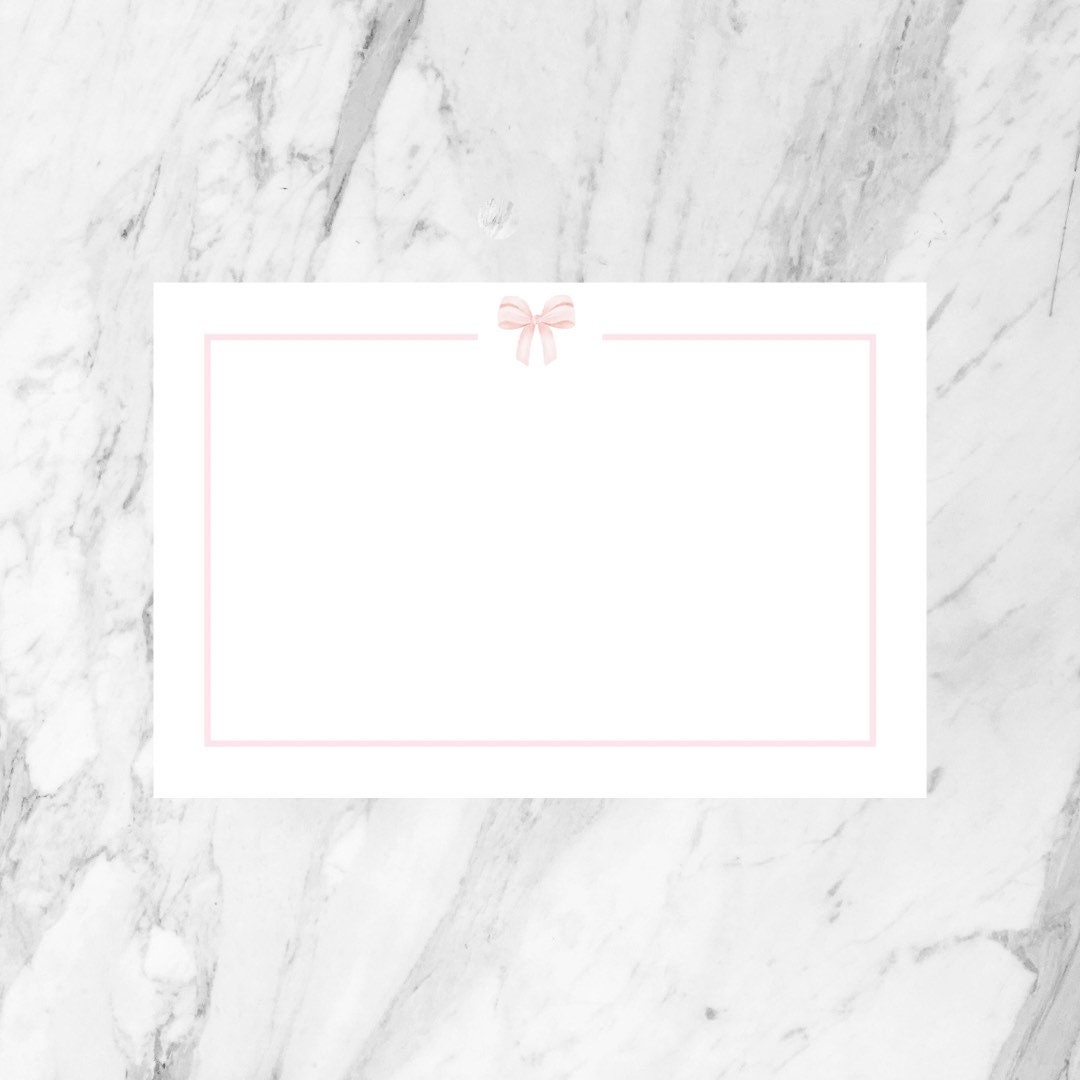 Danrie Bow Stationery